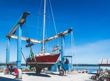 safe harbor shelburne shipyard boat repair