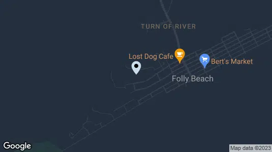 Map of Folly Beach