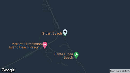 Map of Stuart Beach