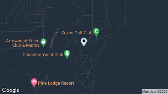 Map of Coves Golf Club