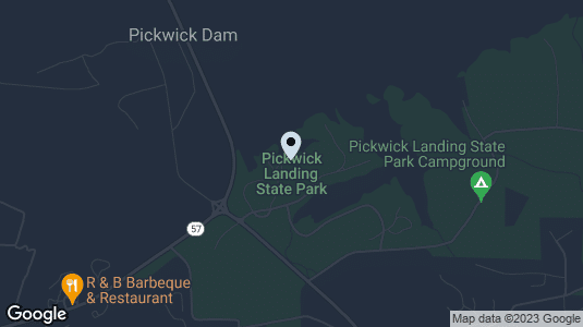 Map of State Park at Pickwick