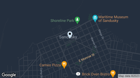 Map of Downtown Sandusky