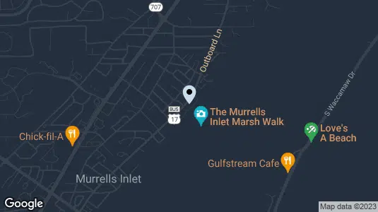 Map of Murrells Inlet Marsh Walk