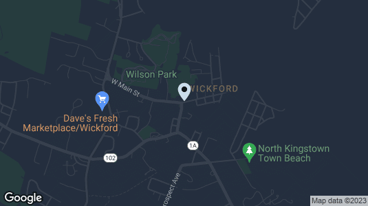 Map of Historic Wickford Village