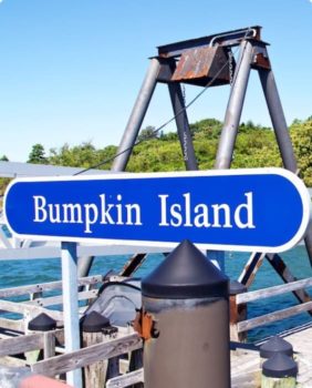 bumpkin island sign