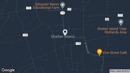 Map of Shelter Island