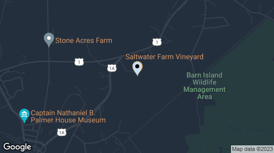 Map of Saltwater Farm Vineyard