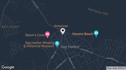 Map of Sag Harbor