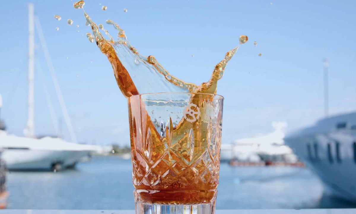 Safe Harbor whiskey glass
