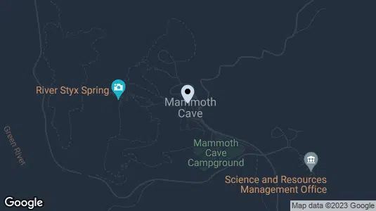 Map of Mammoth Cave