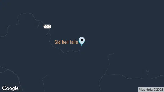 Map of Sid Bell’s Falls